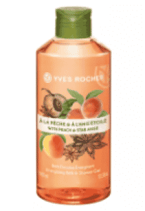 ครีมอาบน้ำ Yves rocher Energizing Peach Star Anise Shower Gel 400ml