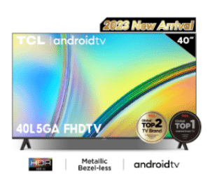 ใหม่ TCL ทีวี 40 นิ้ว FHD 1080P Android 11.0 Smart TV รุ่น 40L5GA ร