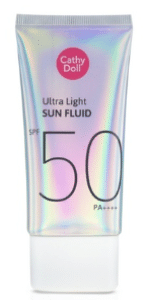 ครีมกันแดดผิวหน้า ULTRA LIGHT SUN FLUID SPF50 PA++++ 40ML CATHY DOLL