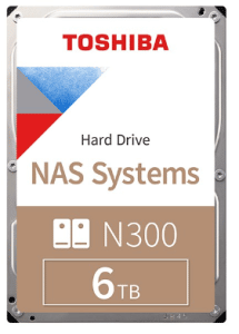 Internal Hard Disk Toshiba NAS HDD 6TB (N300)
