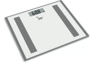 เครื่องชั่งน้ำหนักและวัดไขมันกล้ามเนื้อ SHAPER รุ่น HD-9390 BK-L