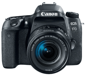 Canon กล้อง EOS 77D Kit EFS 18-55 STM